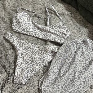 SHEIN Leopard Print Bikini Set